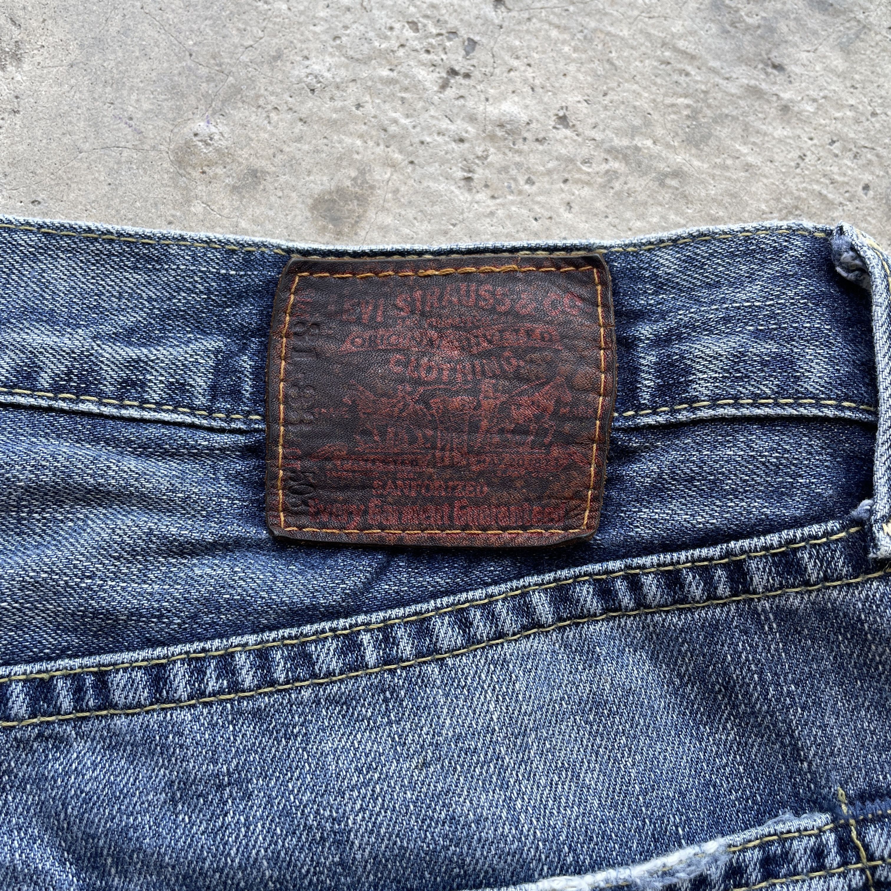 Levi's W32 Vintage Levi’s 503 Faded Denim Distressed Jeans Pants Size US 32 / EU 48 - 11 Thumbnail