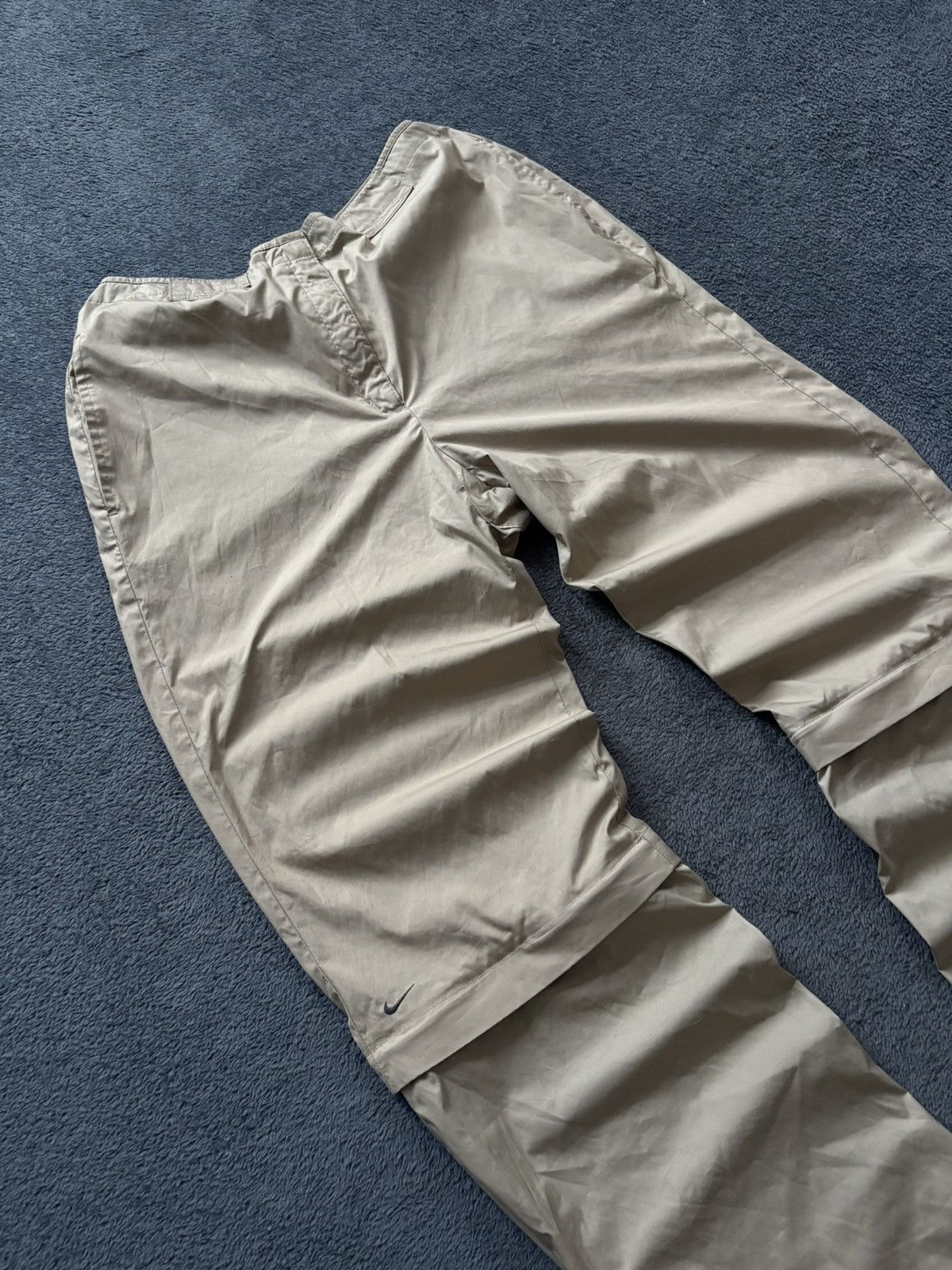 Nike 90s Nike Clima Vintage Nylon Transformed Swoosh Logo Pants Size US 32 / EU 48 - 4 Thumbnail
