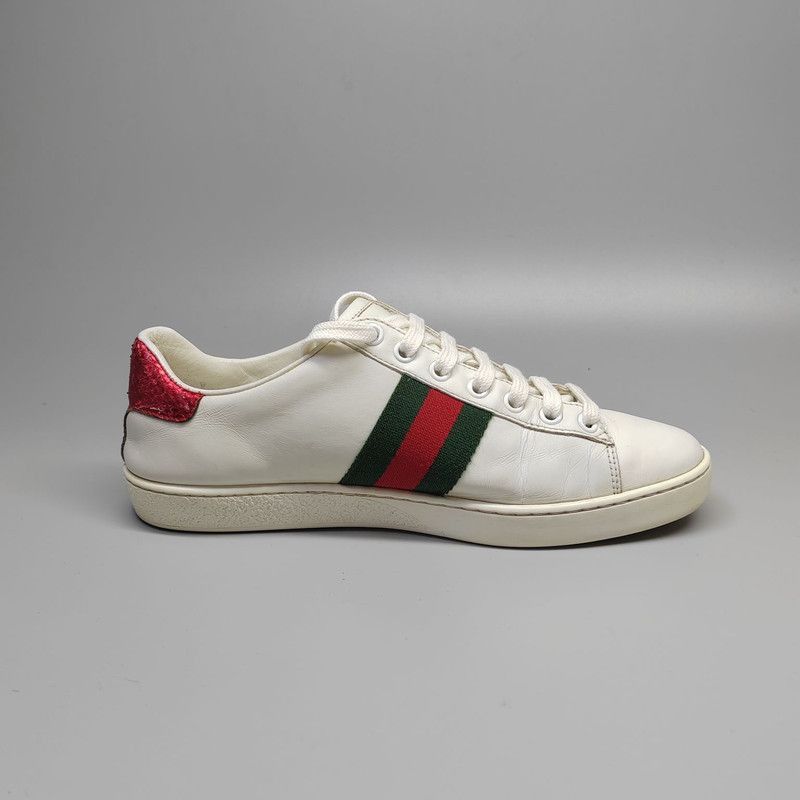 Gucci Gucci Ace Embroidered Fashion Sneakers for Women - Size US 6.5 / IT 36.5 - 7 Thumbnail