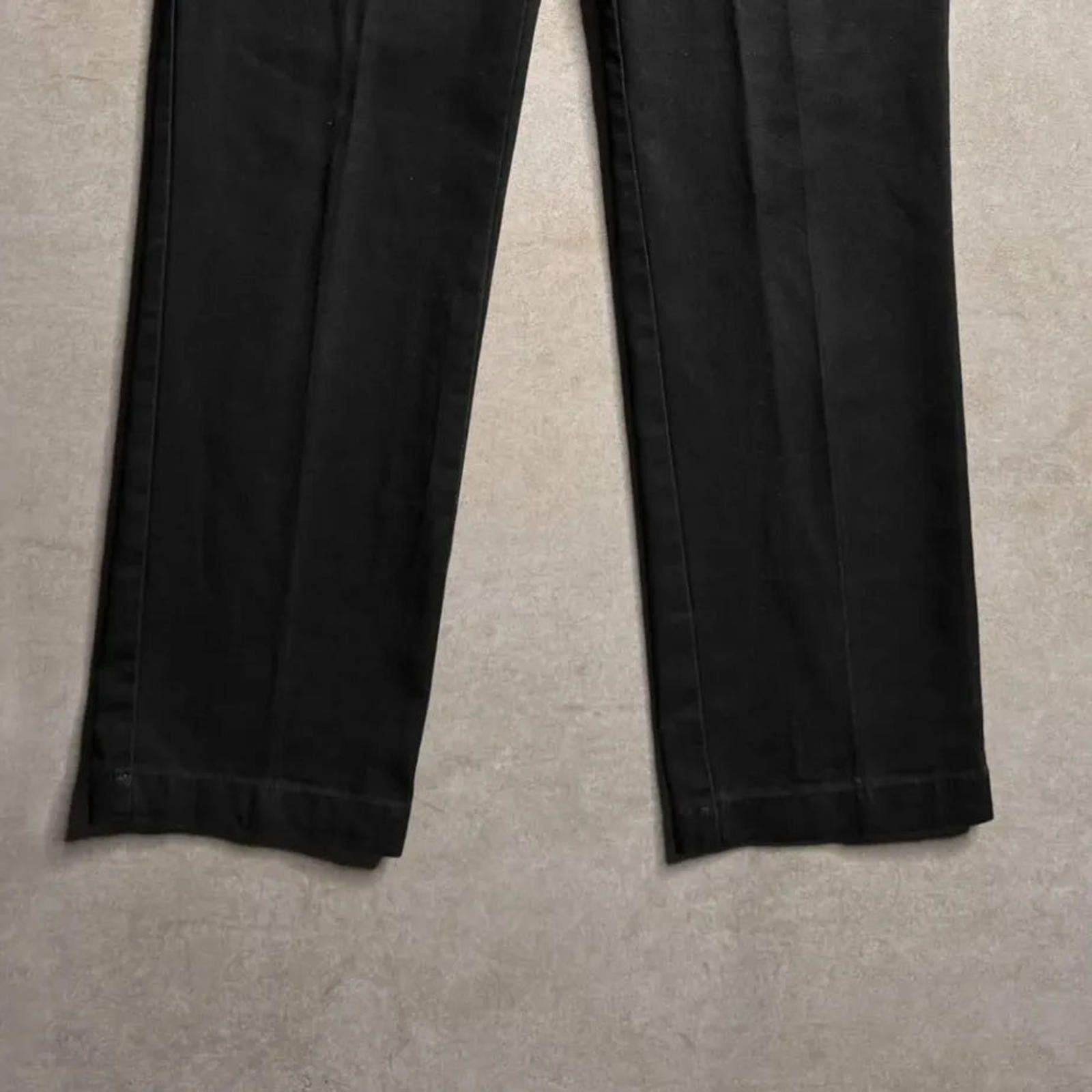 Dickies Vintage Dickies Black Pants - 28x32 Size US 28 / EU 44 - 6 Thumbnail