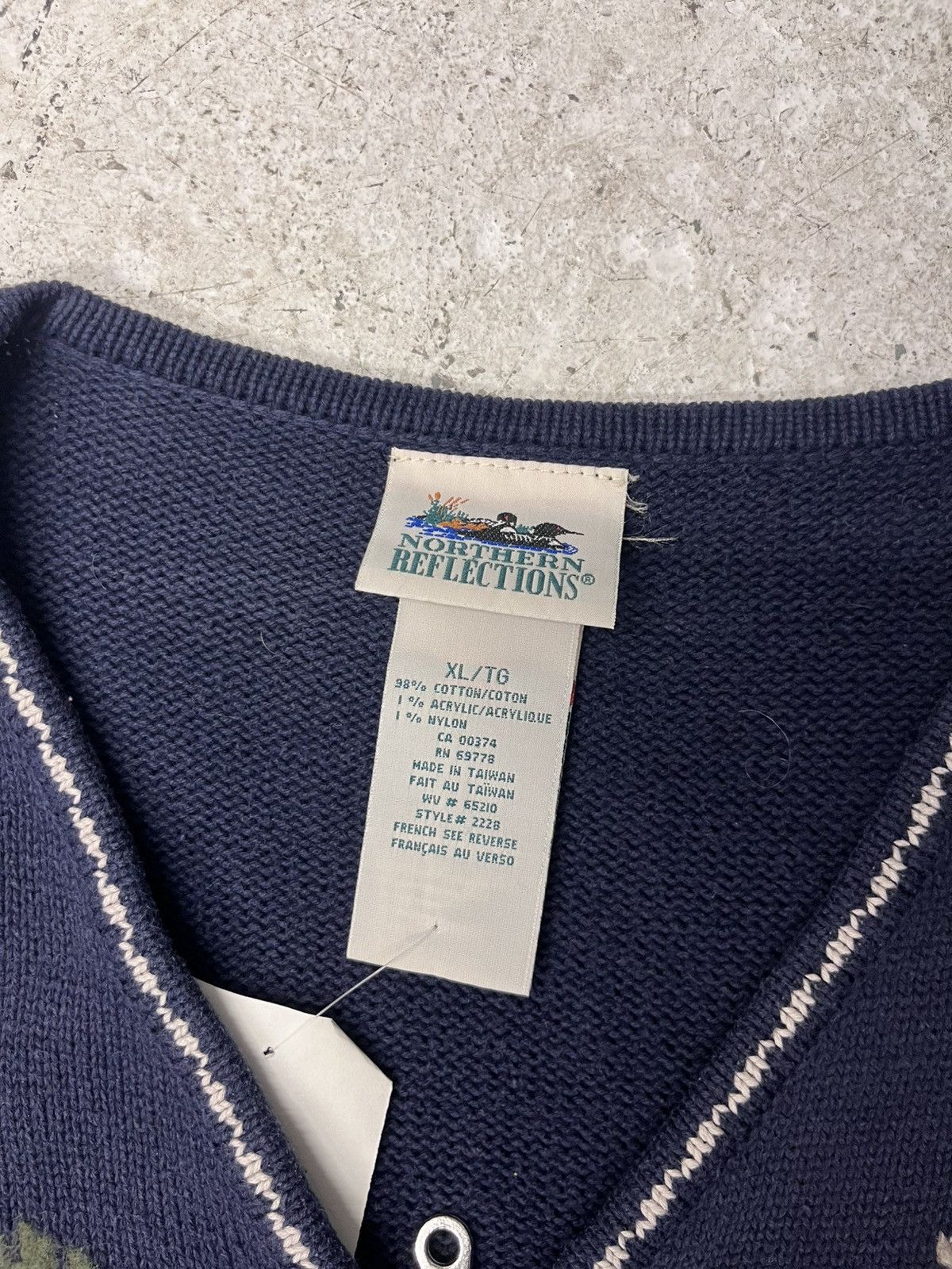Vintage Vintage scarecrow knit vest Size US XL / EU 56 / 4 - 3 Thumbnail