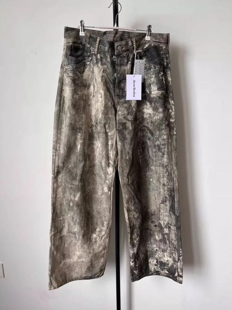 Acne Studios Acne Studios Cold grey wide-leg jeans Size US 36 / EU 52 - 1 Thumbnail