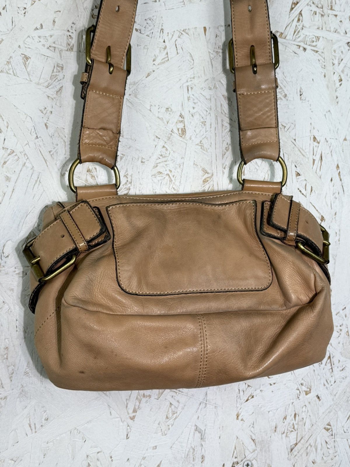 Vivienne Westwood Vivienne Westwood Beige Leather Shoulder Bag Pre-Loved Size ONE SIZE - 6 Thumbnail