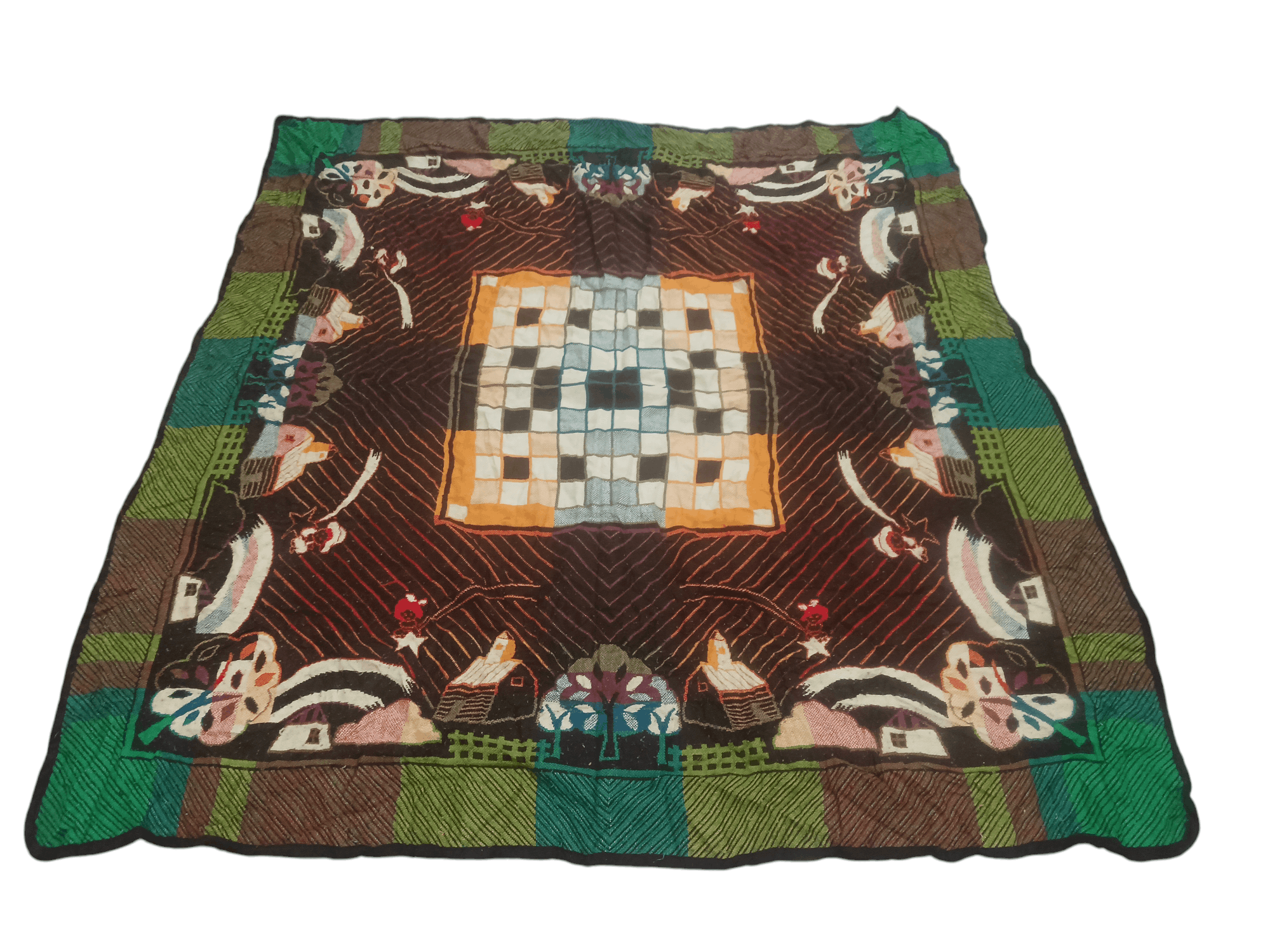 Japanese Brand Rare vtg Maimu Japan Blanket Size ONE SIZE - 1 Thumbnail