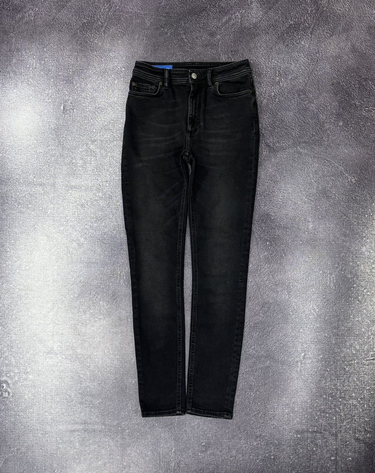 Acne Studios Acne Studios Bla Konst Peg Used Black Women’s Skinny Jeans Size 26" / US 2 / IT 38 - 1 Thumbnail