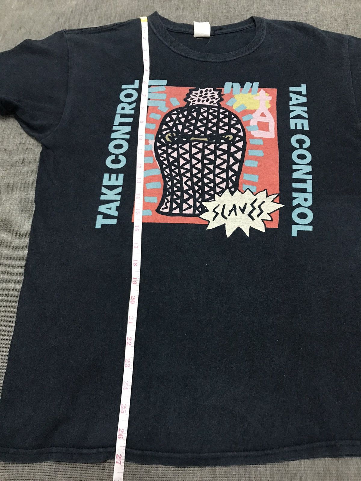 Band Tees Slaves Take Control British Punk Band Tees Size US M / EU 48-50 / 2 - 7 Thumbnail