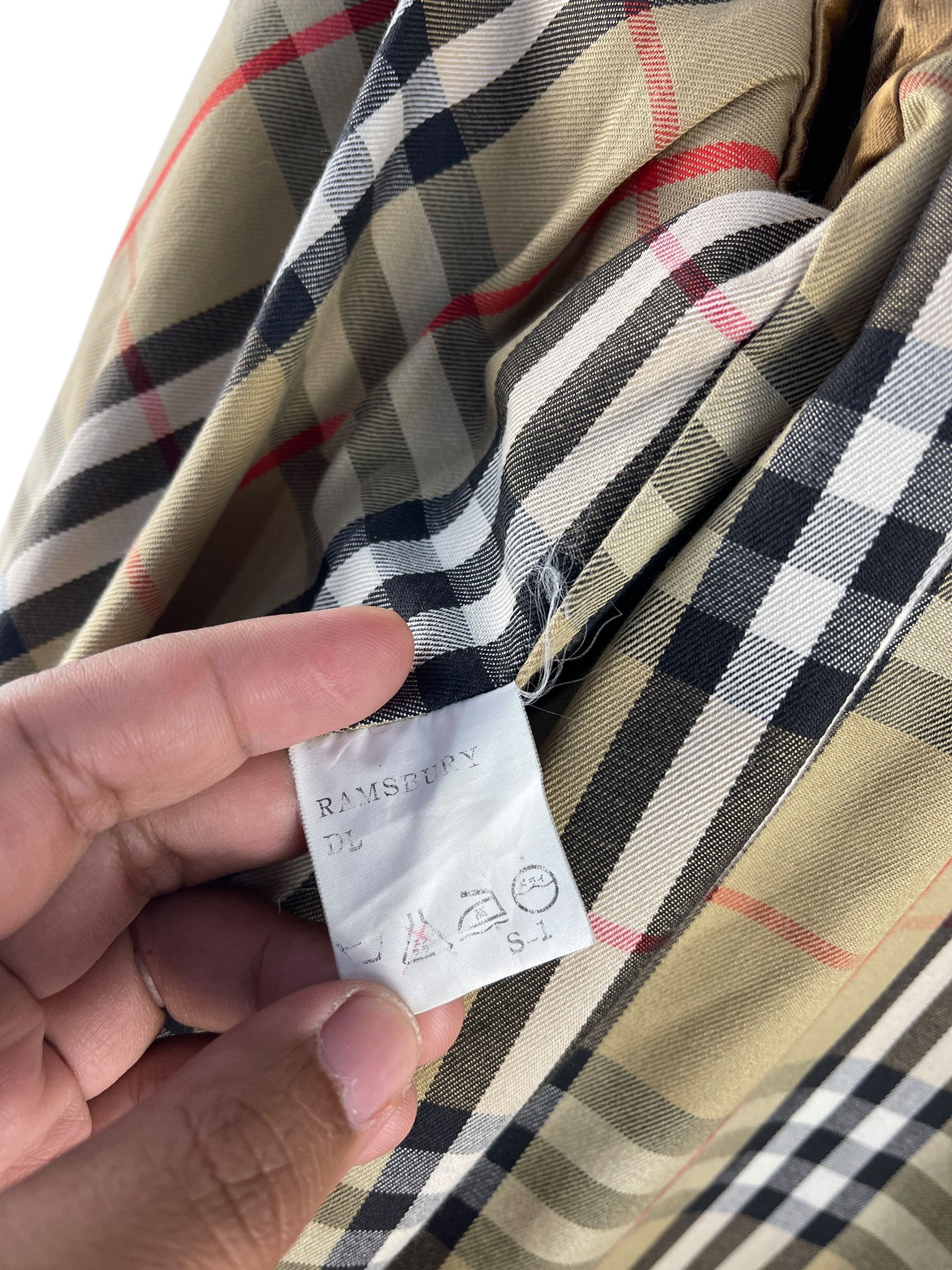 Burberry Prorsum Vintage Burberry Prorsum Trench Coat Jacket Size L / US 10 / IT 46 - 15 Thumbnail