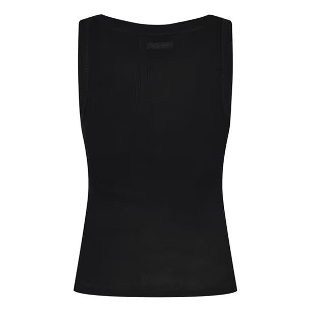 Jacquemus o1g2r1mq1024 Tank Top in Black Size M / US 6-8 / IT 42-44 - 2 Thumbnail