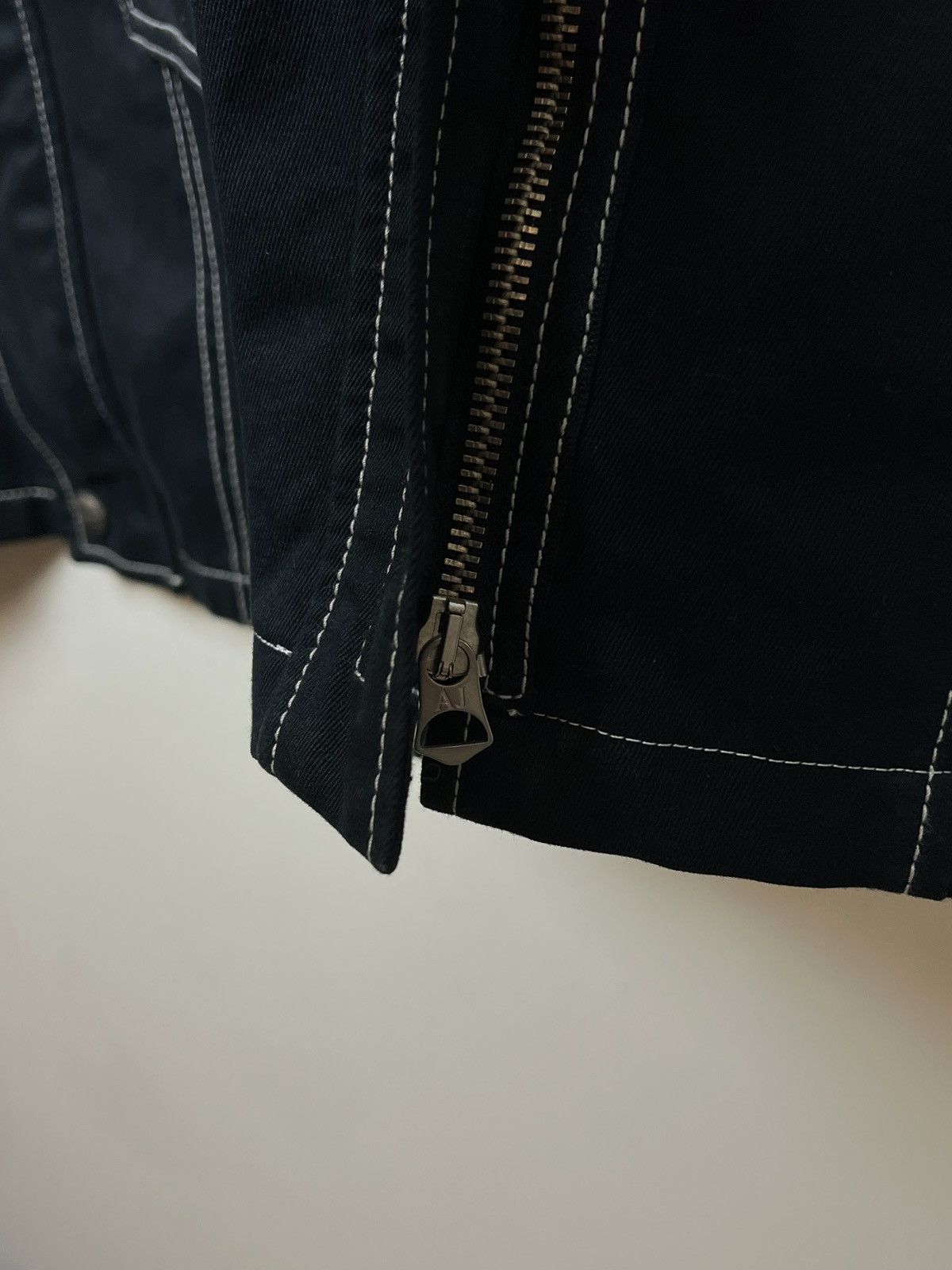 Giorgio Armani armani y2k archive solid work chore jacket Size US XL / EU 56 / 4 - 4 Thumbnail