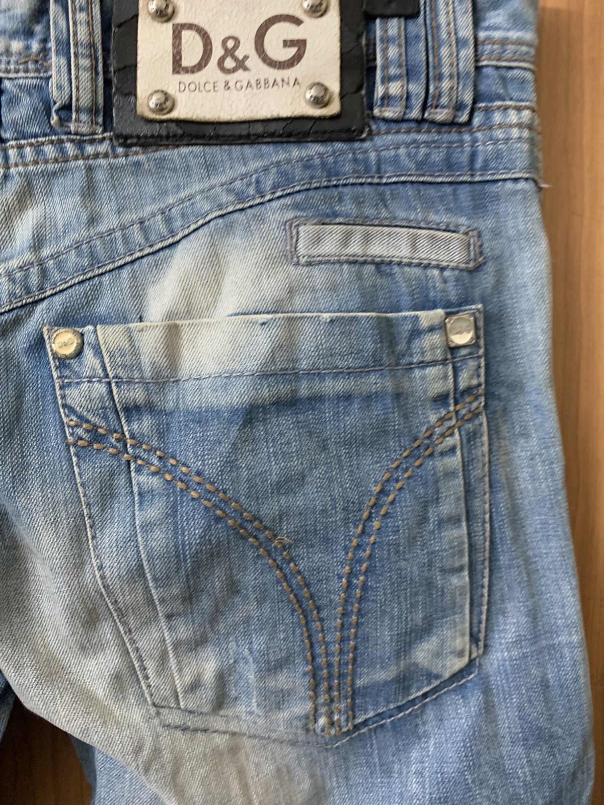 Dolce & Gabbana Dolce&gabbana Y2K jeans Size US 33 - 10 Thumbnail