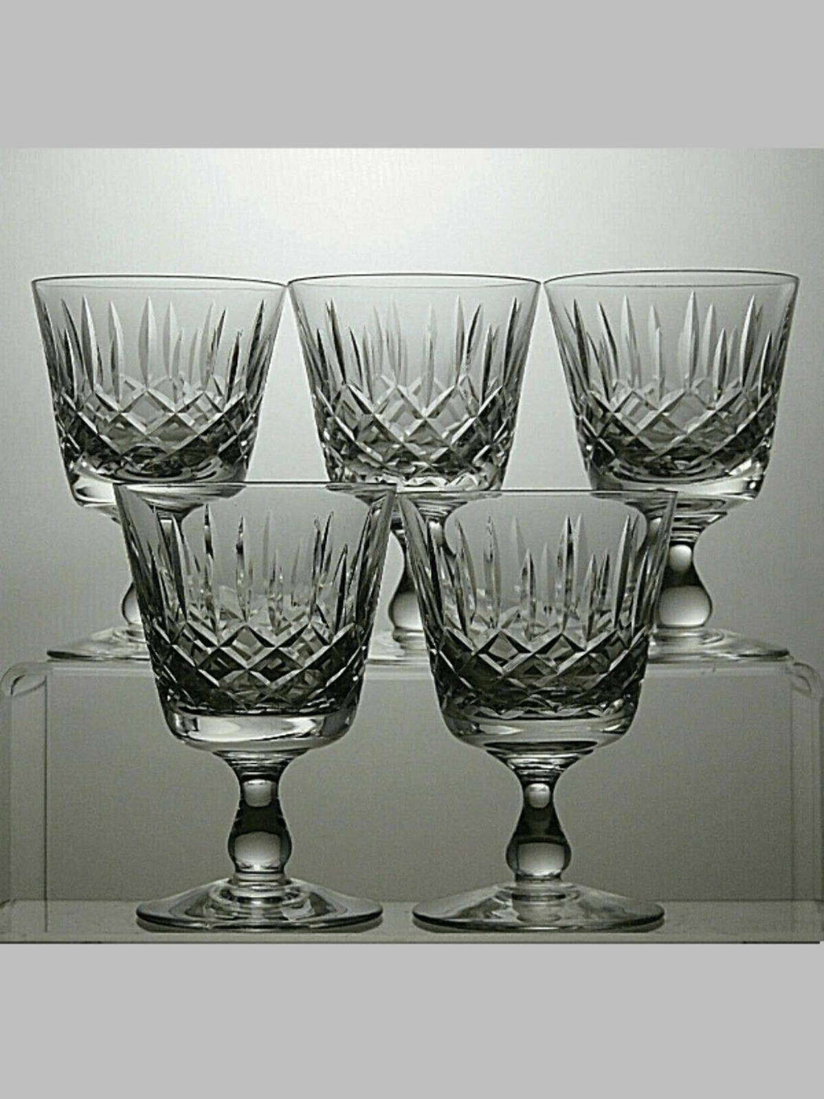 Other Edinburgh Crystal "Appin" Cut Glass Set of 5 Wine Glasses Size ONE SIZE - 1 Thumbnail