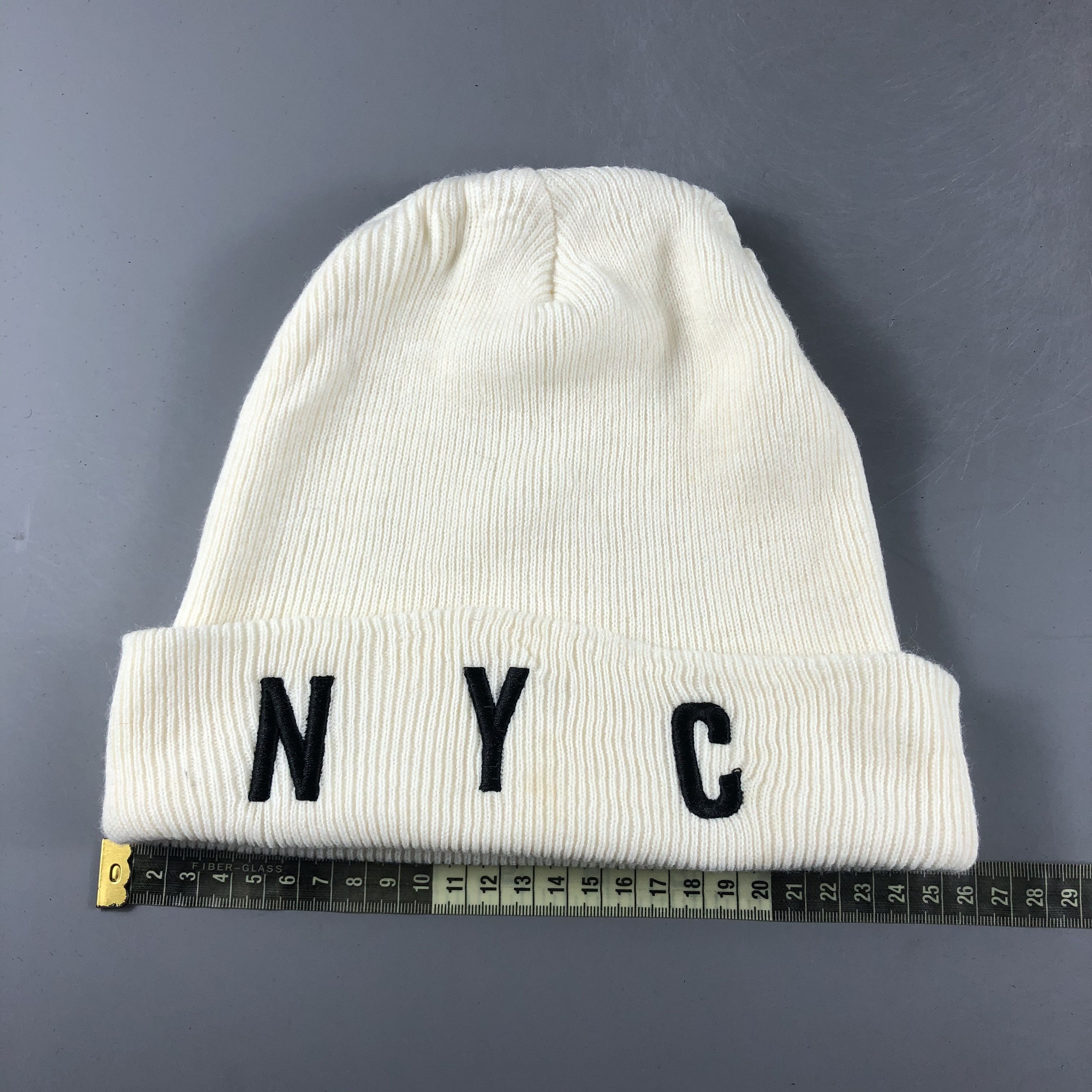 Vintage NYC Spray Premium Beanie Snow Hat Snow Cap -D040 Size ONE SIZE - 3 Thumbnail