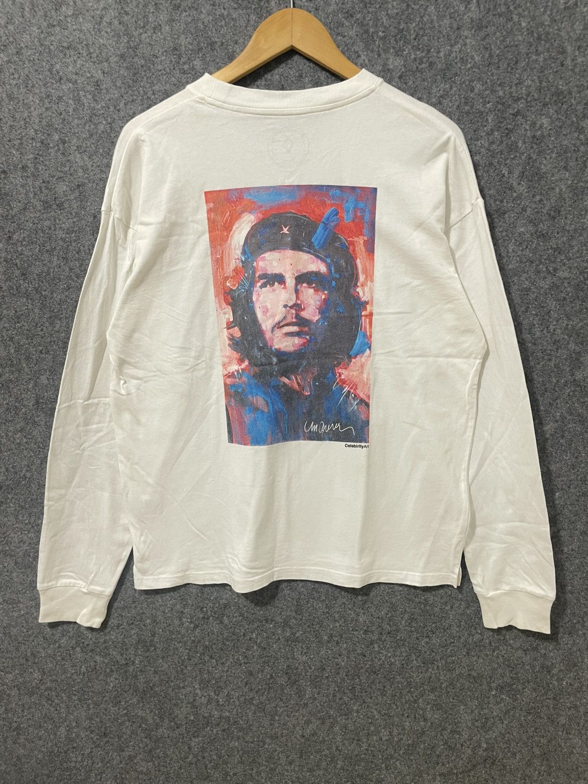 Japanese Brand Sid Maurer Che Guevara Long Sleeve T-Shirt Size US L / EU 52-54 / 3 - 1 Thumbnail