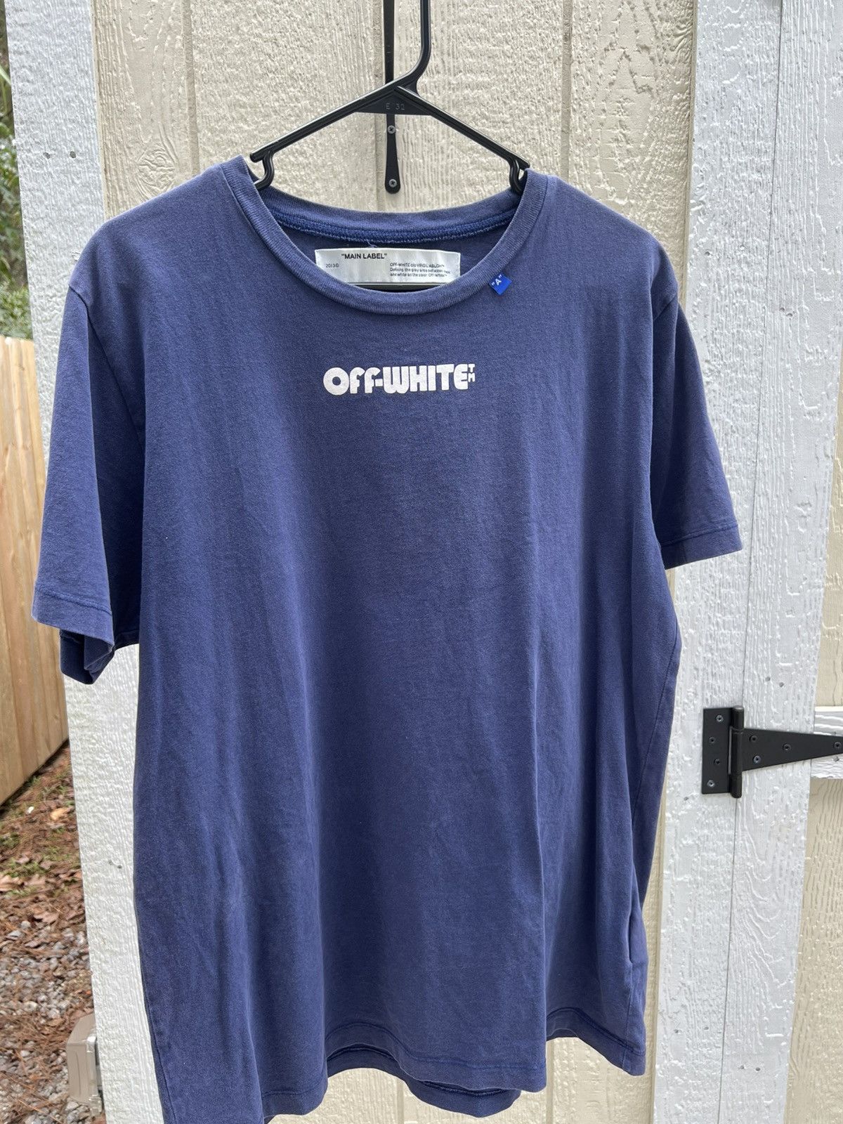 Off-White Skeleton Print Short-Sleeve T-Shirt