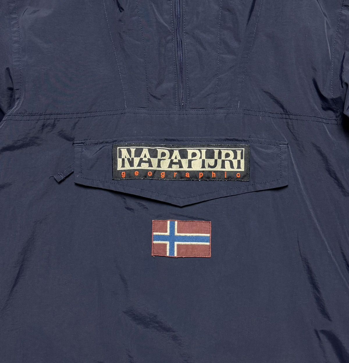 Napapijri Napapijri Rainforest Fleece Lined Anorak Jacket Logo Size US M / EU 48-50 / 2 - 7 Thumbnail