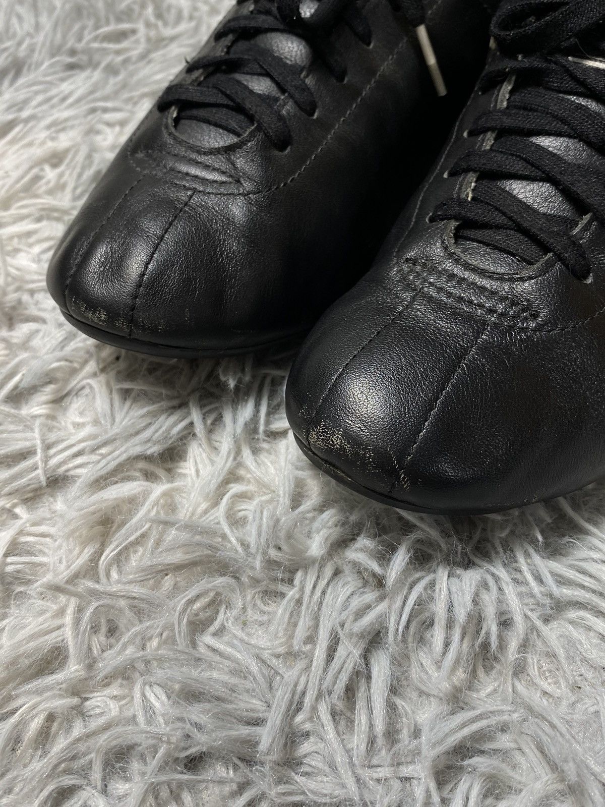 Adidas adidas Okapi Black Leather Sneakers Size 8 Japanese Brand Size US 8 / IT 38 - 4 Thumbnail