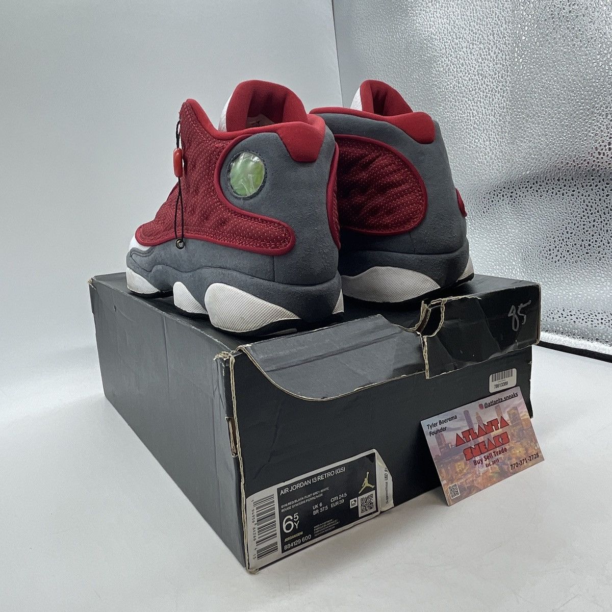 Jordan Brand Air Jordan 13 red flint Size US 6.5 / EU 39-40 - 4 Thumbnail