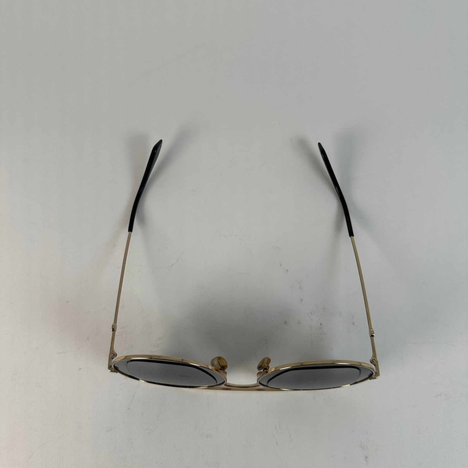 Gucci Gucci Gold Frame Circle Lense Glasses Size ONE SIZE - 8 Thumbnail