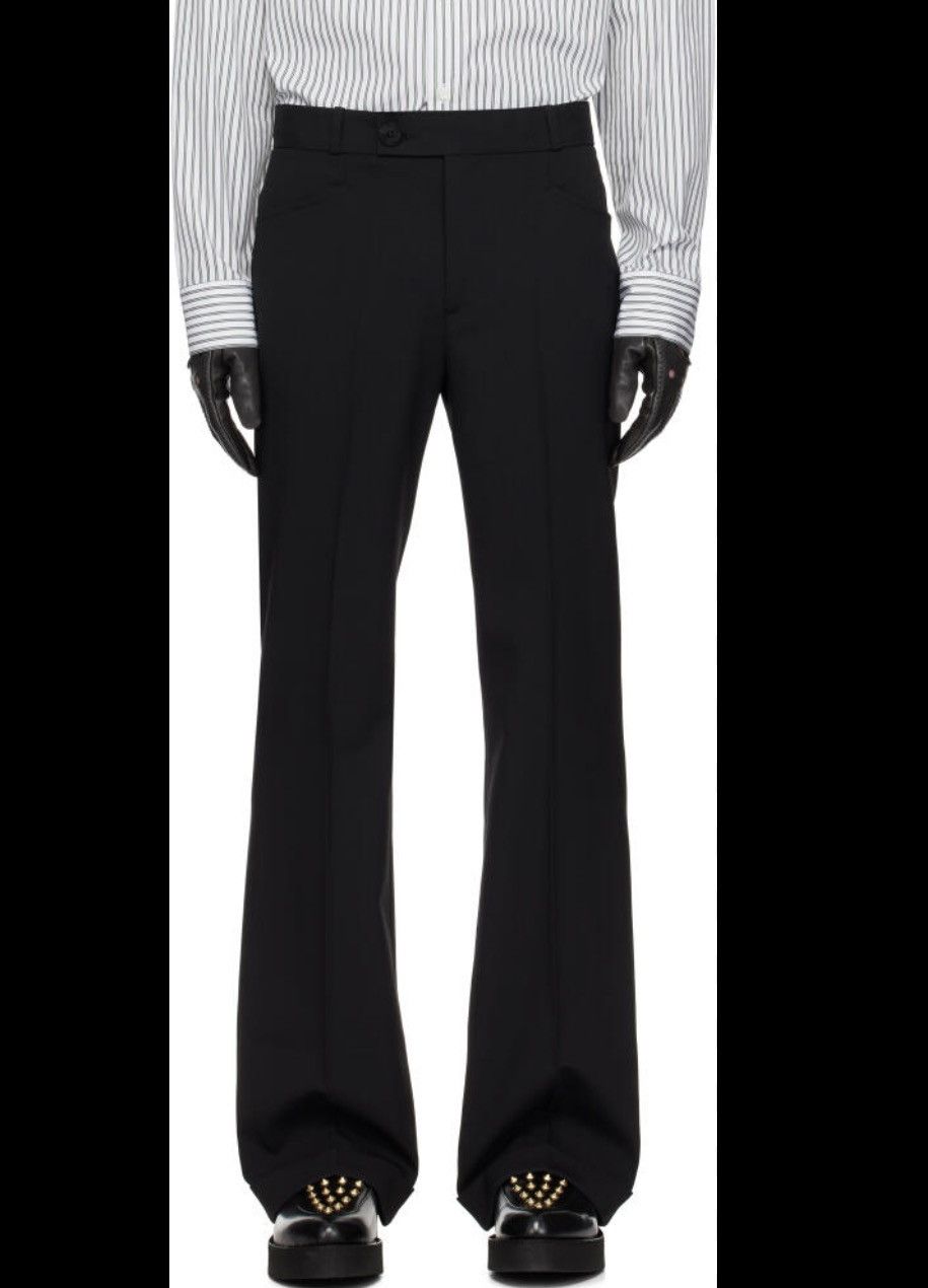 Ernest W. Baker Flare Trouser with Front Stitch Pleat Size US 31 - 2 Thumbnail
