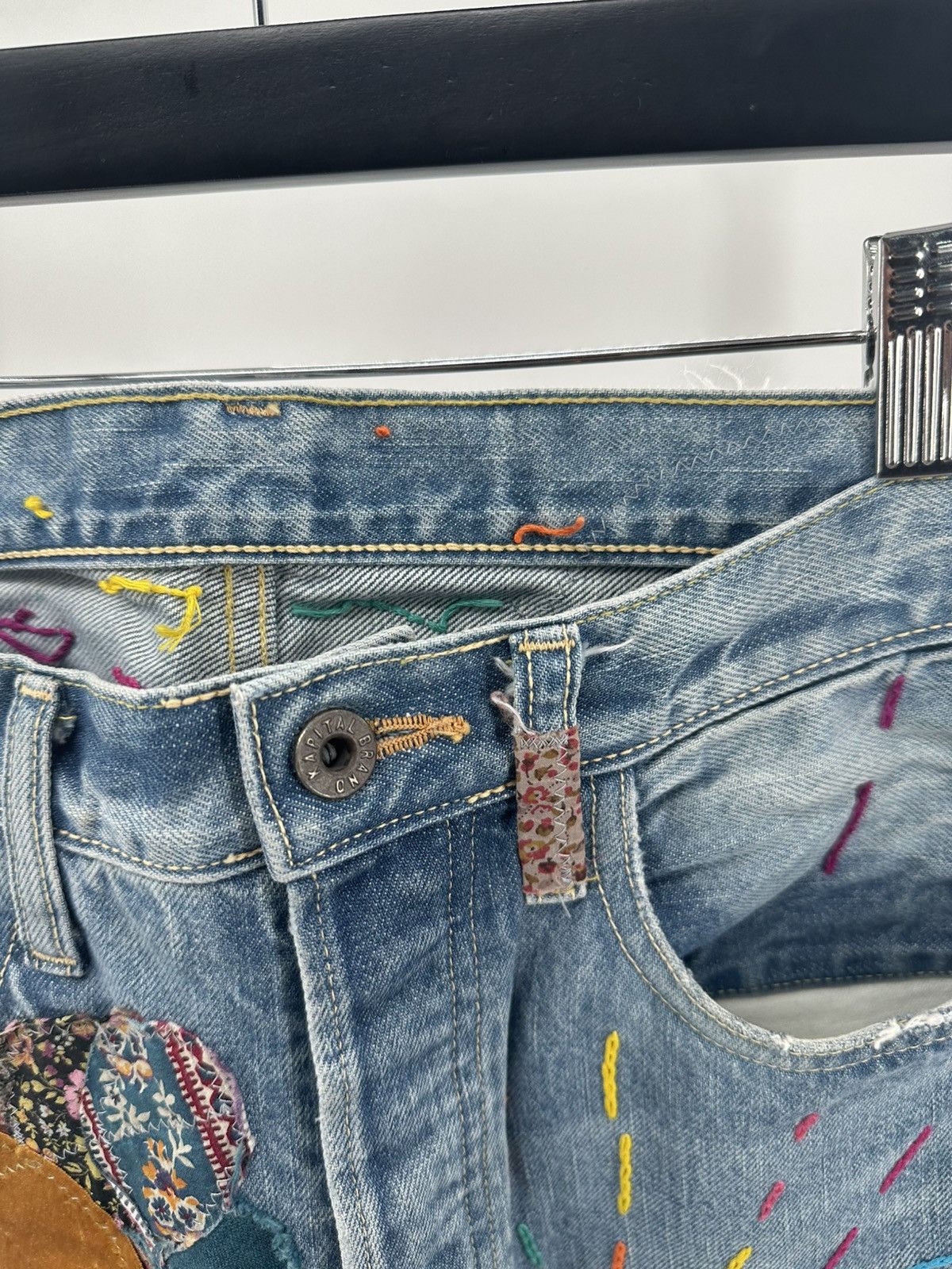 Kapital Kapital Patchwork Denim Jeans Size US 32 / EU 48 - 5 Thumbnail