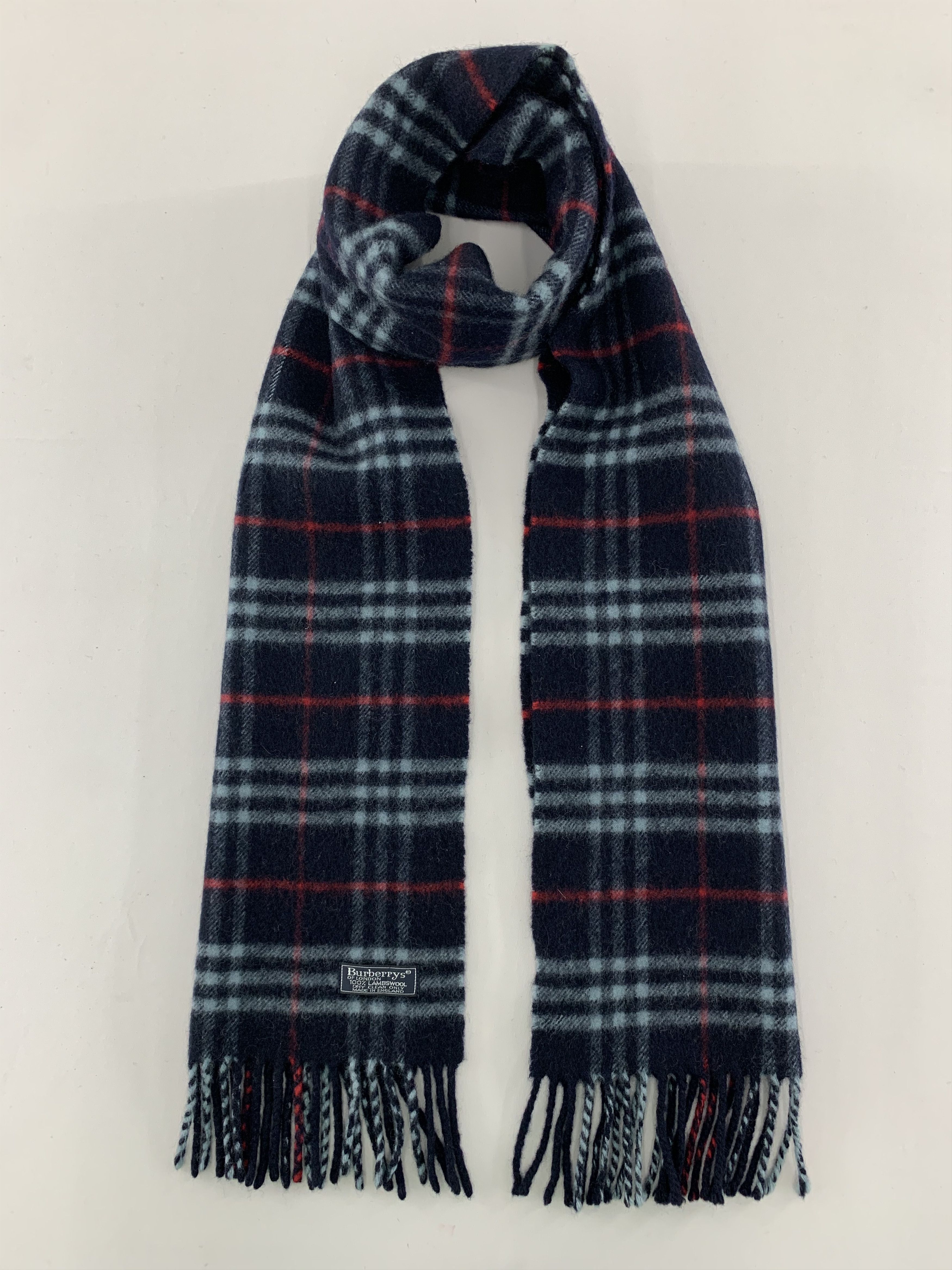Burberry Burberry Scarf Wool Muffler Neck Wrap BL5027 Size ONE SIZE - 1 Thumbnail