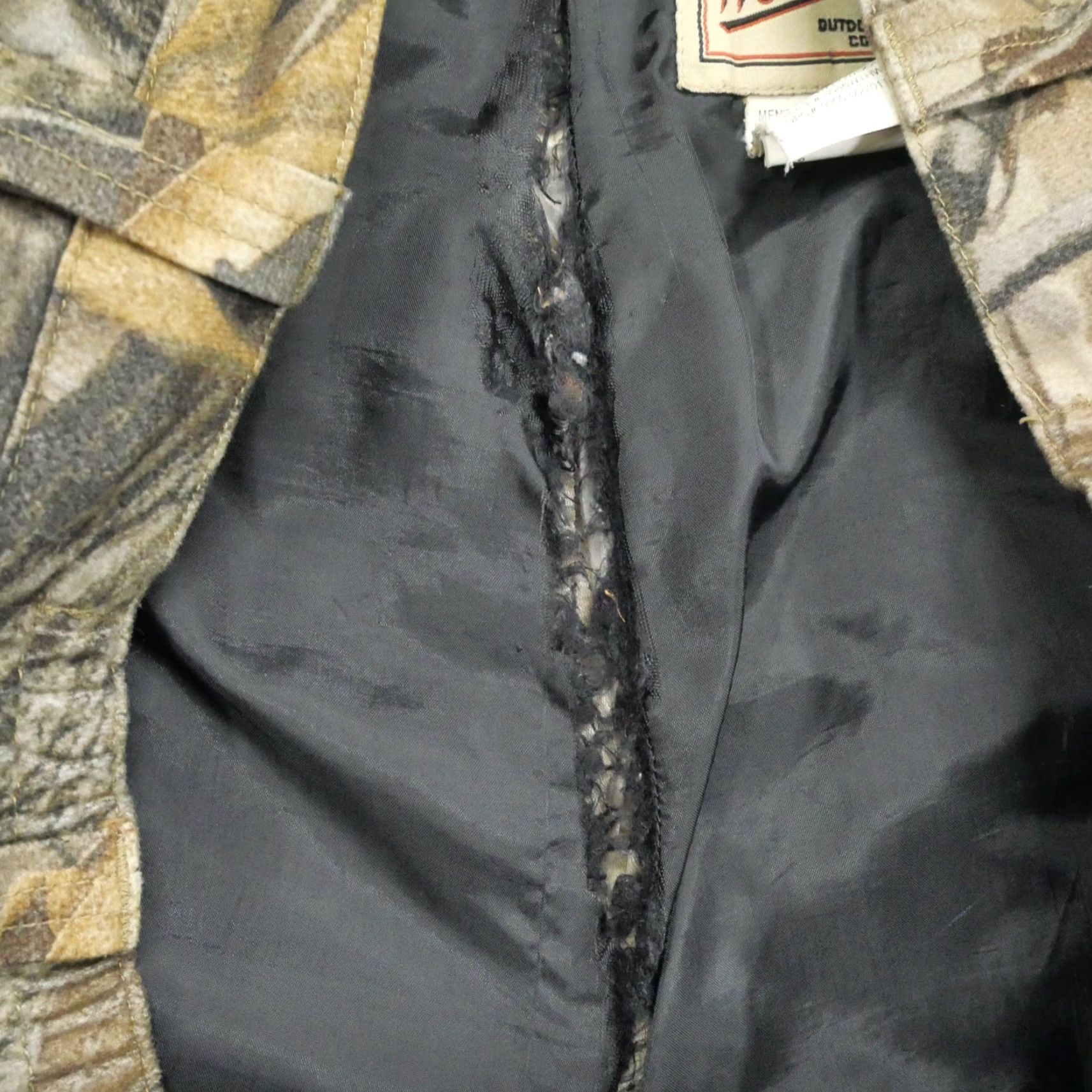 Vintage VINTAGE RedHead Woolrich Camouflage Pants Mens XL Green Brown Quilt Lined Hunting Hardwoods Cargo Outdoor Pockets Lined 32 In Inseam Mens Size US 38 / EU 54 - 6 Thumbnail