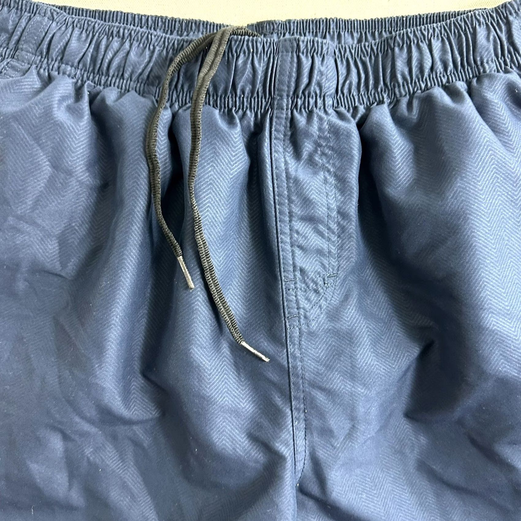 Nike Nike Swim Shorts Board Shorts Swim Shorts L Blue Adult Large Men’s Solid Pockets Drawstring Lined Swimwear Size US 33 - 6 Thumbnail