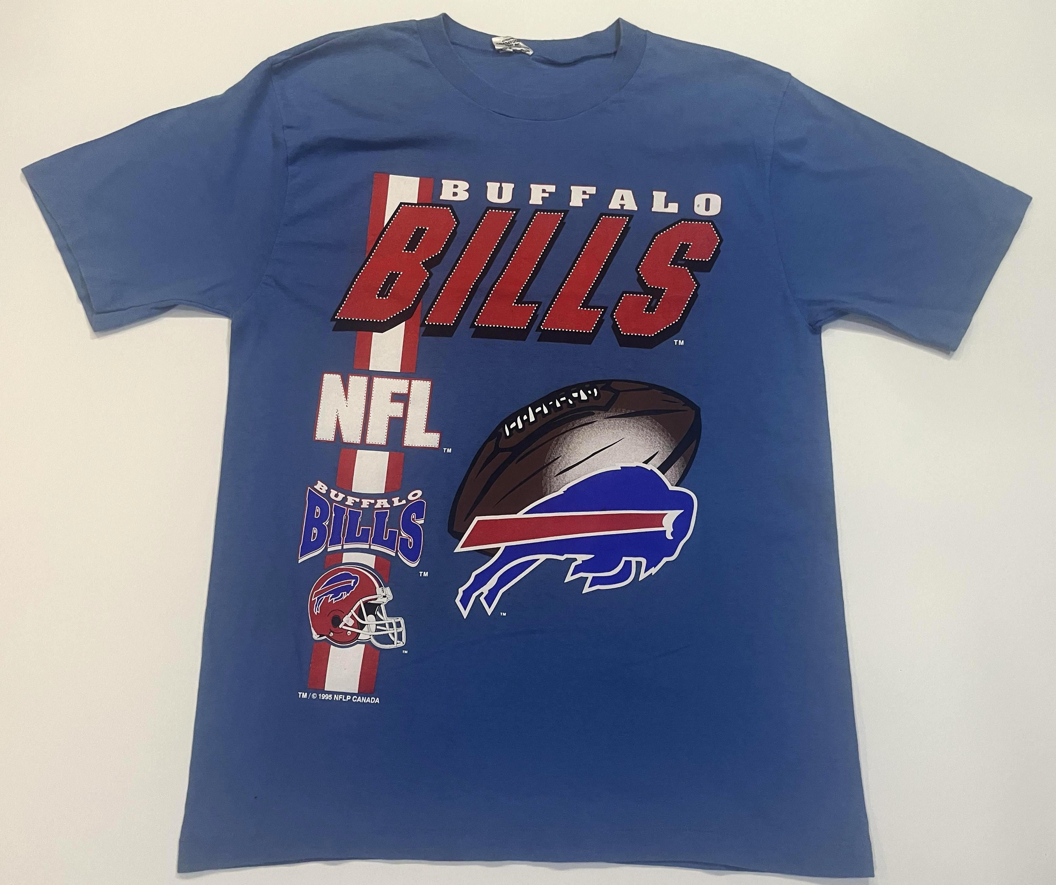 NFL × Vintage Vintage Waves 1995 NFL Buffalo Bills Football T-Shirt Size US M / EU 48-50 / 2 - 1 Thumbnail