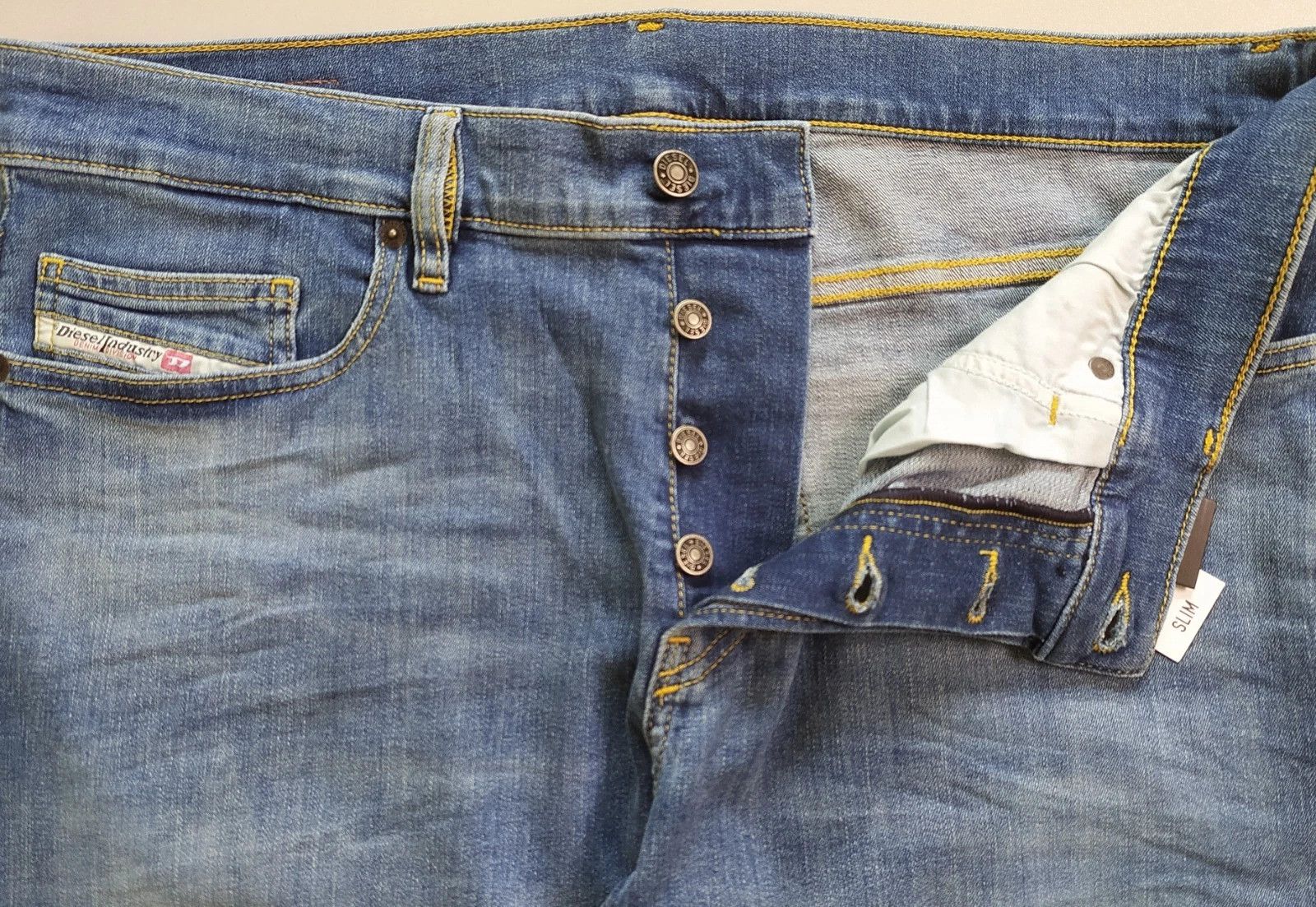 Diesel Diesel D-LUSTER L.30 MENS JEANS T/9951 Size US 33 - 5 Thumbnail