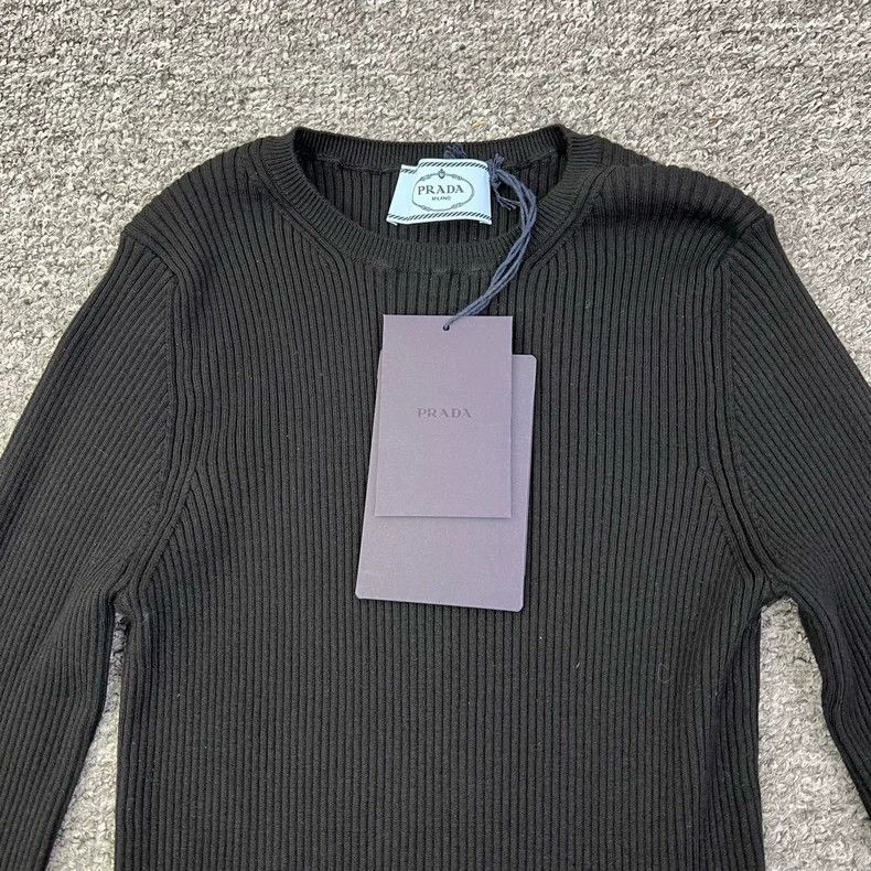 Prada Prada Round-neck knitted undershirt 2505-Nextarrow Size XS / US 0-2 / IT 36-38 - 4 Thumbnail