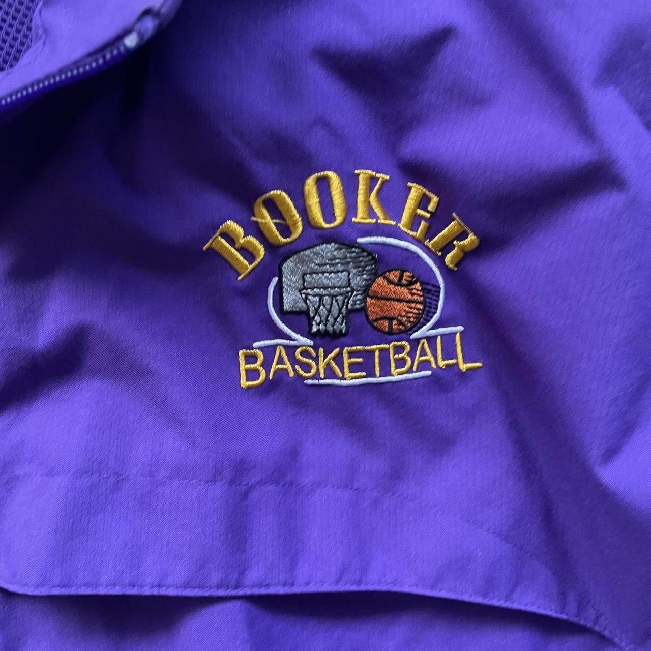 Nike Vintage Y2K 90's Purple Nike Windbreaker Size US XL / EU 56 / 4 - 3 Thumbnail