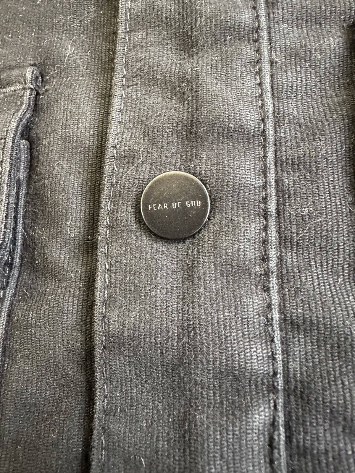 Fear of God Fear of God 6th Black Work Jacket/Shirt Size US M / EU 48-50 / 2 - 4 Thumbnail