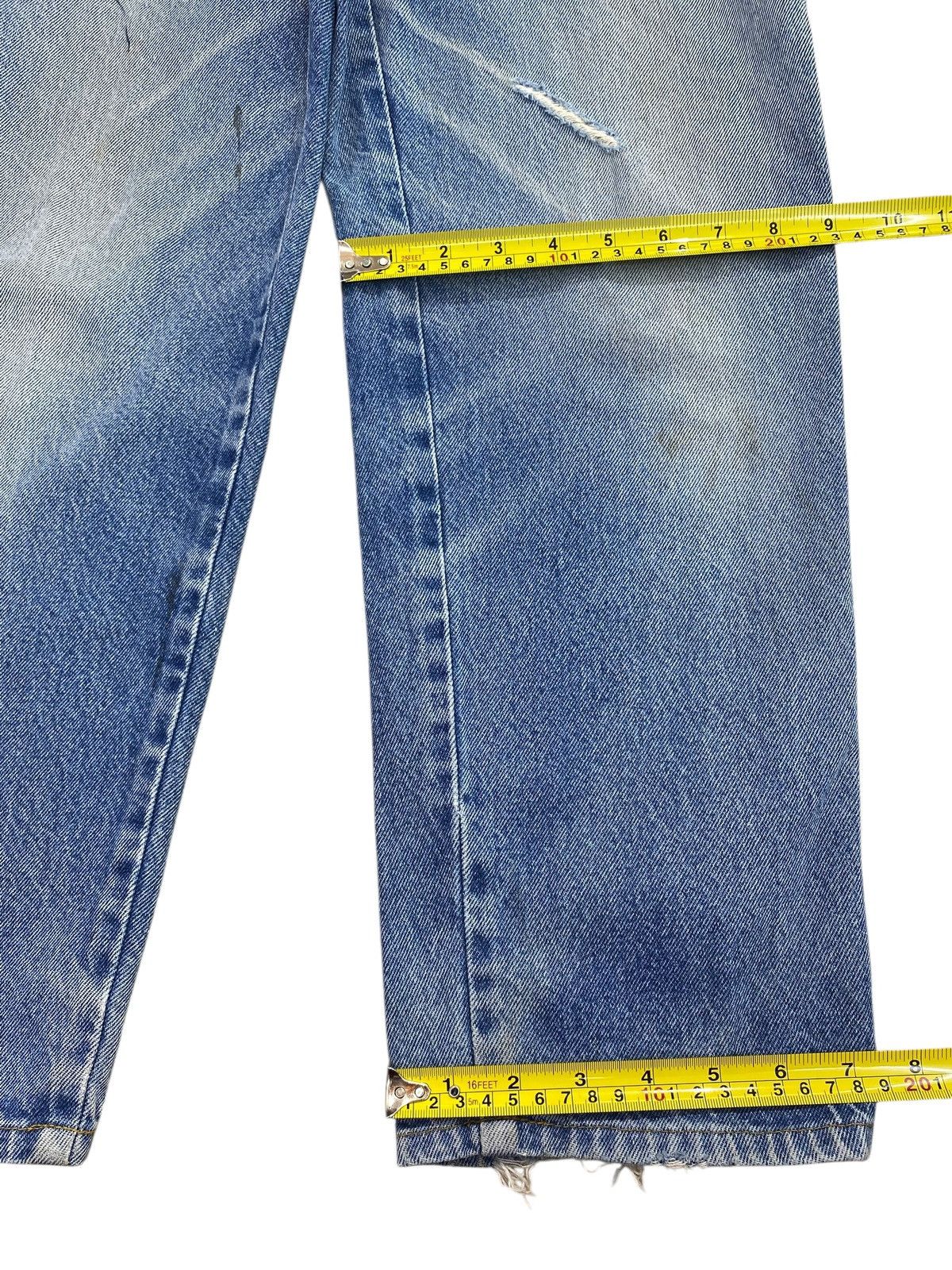 Louis Feraud Louis Feraud Whiskers Faded Wash Style Ripped Jeans Size US 28 / EU 44 - 8 Thumbnail