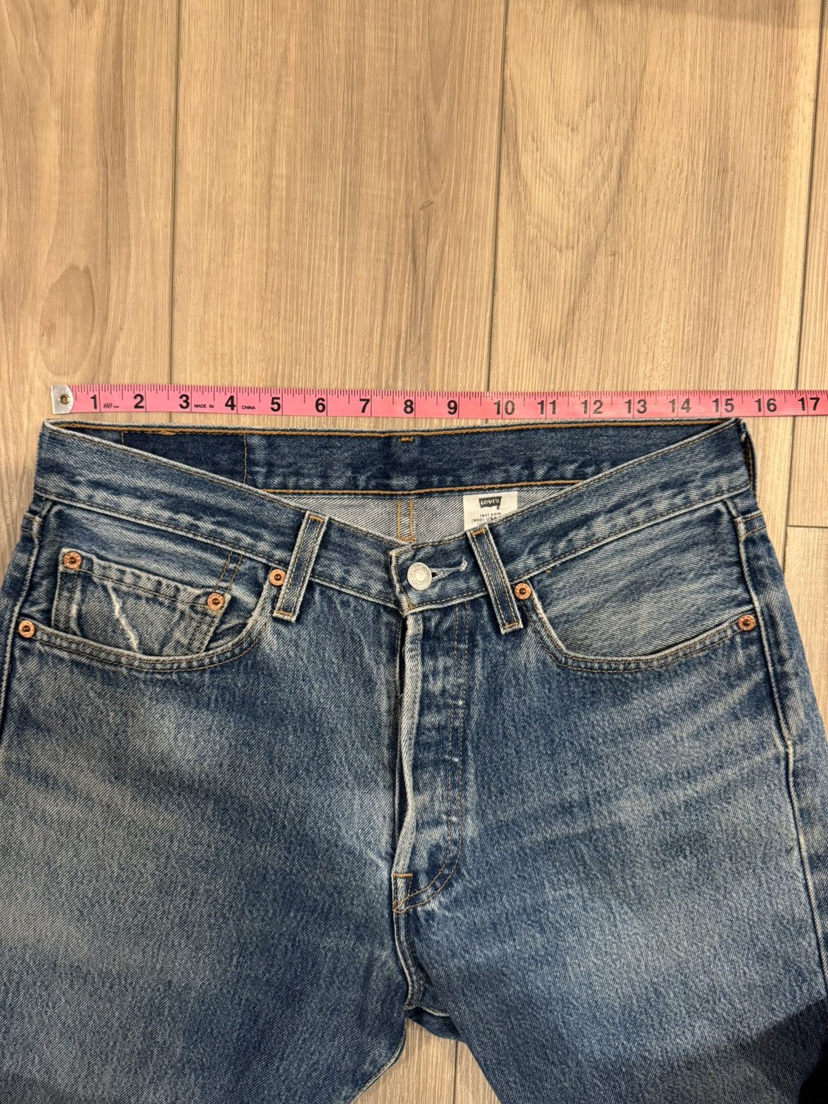 Levi's × Levi's Vintage Clothing × Vintage Vintage Levi denim with beautiful fading Size US 32 / EU 48 - 7 Thumbnail