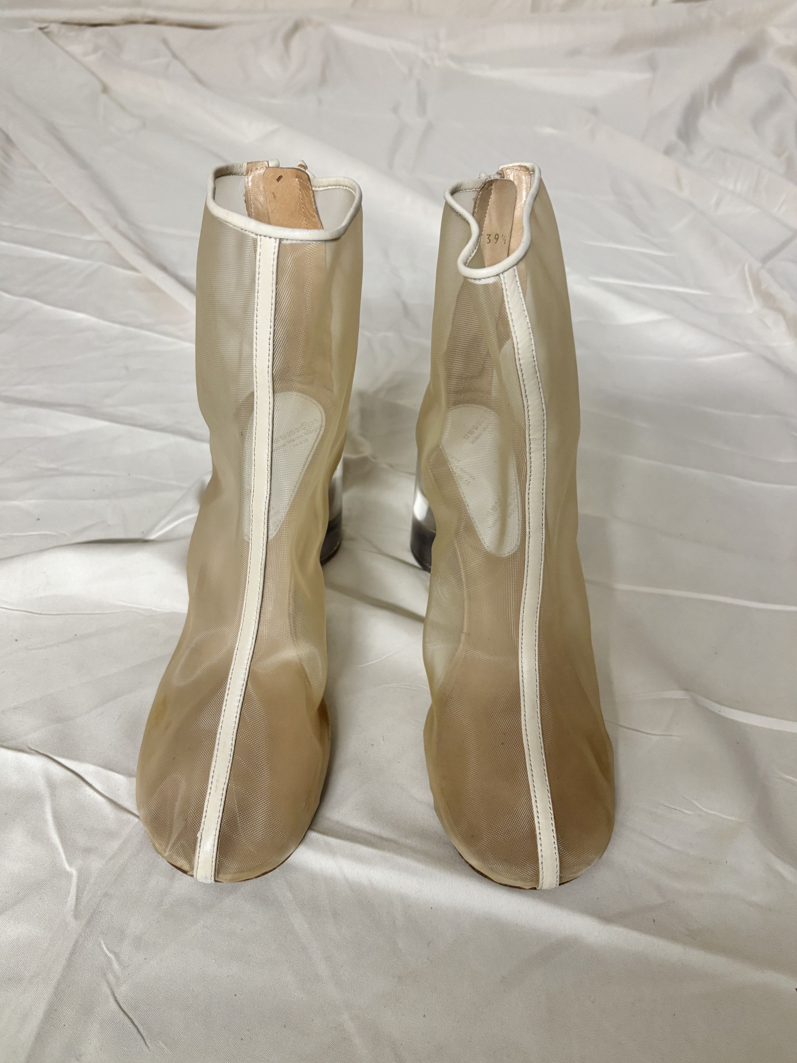 Maison Margiela Maison Margiela SUPER RARE Nude Sock Boots, early 2000's Size US 9.5 / IT 39.5 - 4 Thumbnail
