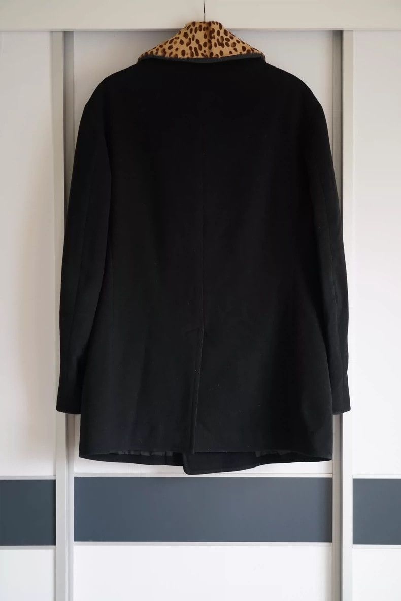 Yohji Yamamoto Yohji Yamamoto Detachable Leopard Collar Jacket by Yohji Y Size US M / EU 48-50 / 2 - 3 Thumbnail