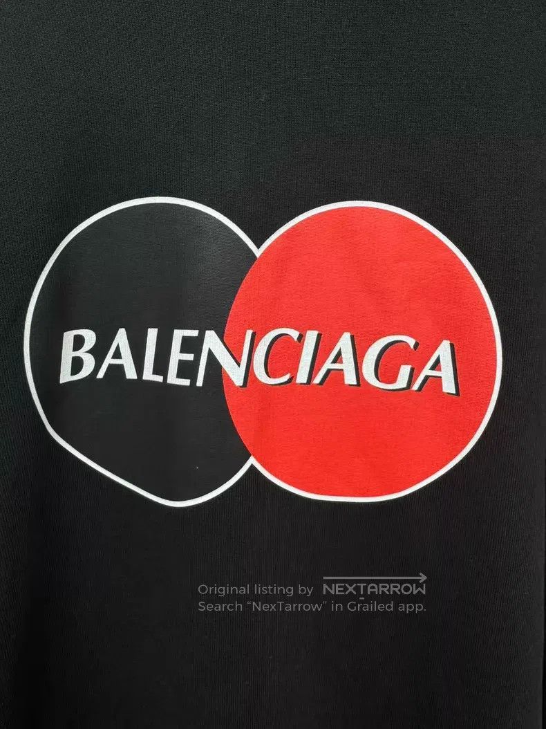 Balenciaga Balenciaga Black Mastercard Hooded Sweatshirt Jacket Size US L / EU 52-54 / 3 - 5 Thumbnail