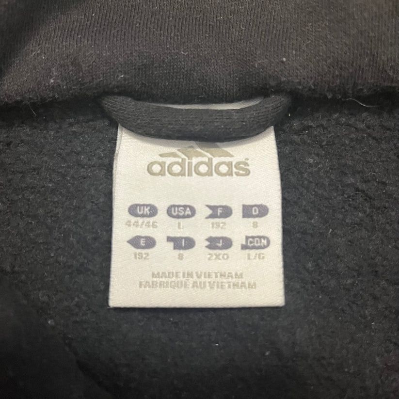 Adidas adidas side stripes 1/4 zip sweatshirt Size US L / EU 52-54 / 3 - 3 Thumbnail