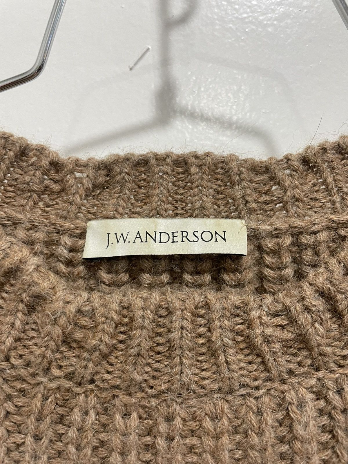 JW Anderson JW anderson oversized heavy knit brown wool/alpaca sweater Size US S / EU 44-46 / 1 - 8 Thumbnail