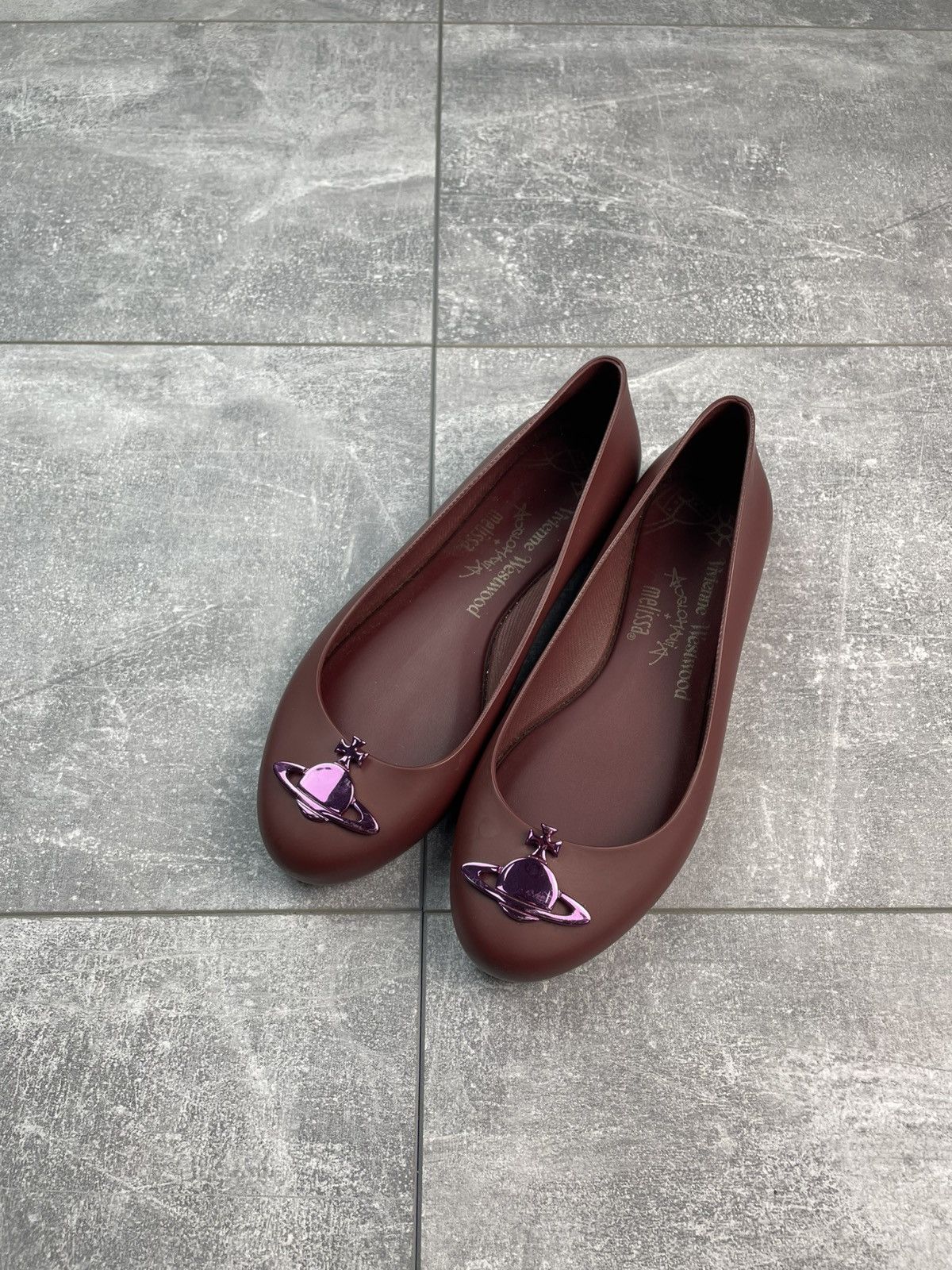 Vivienne Westwood Anglomania x Mellisa Ballet Flats