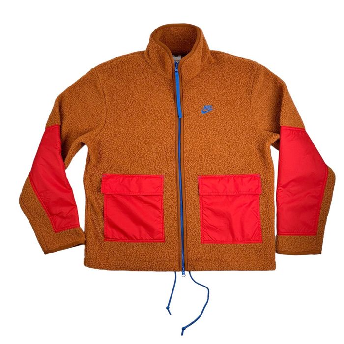 Nike full discount zip sherpa jacket