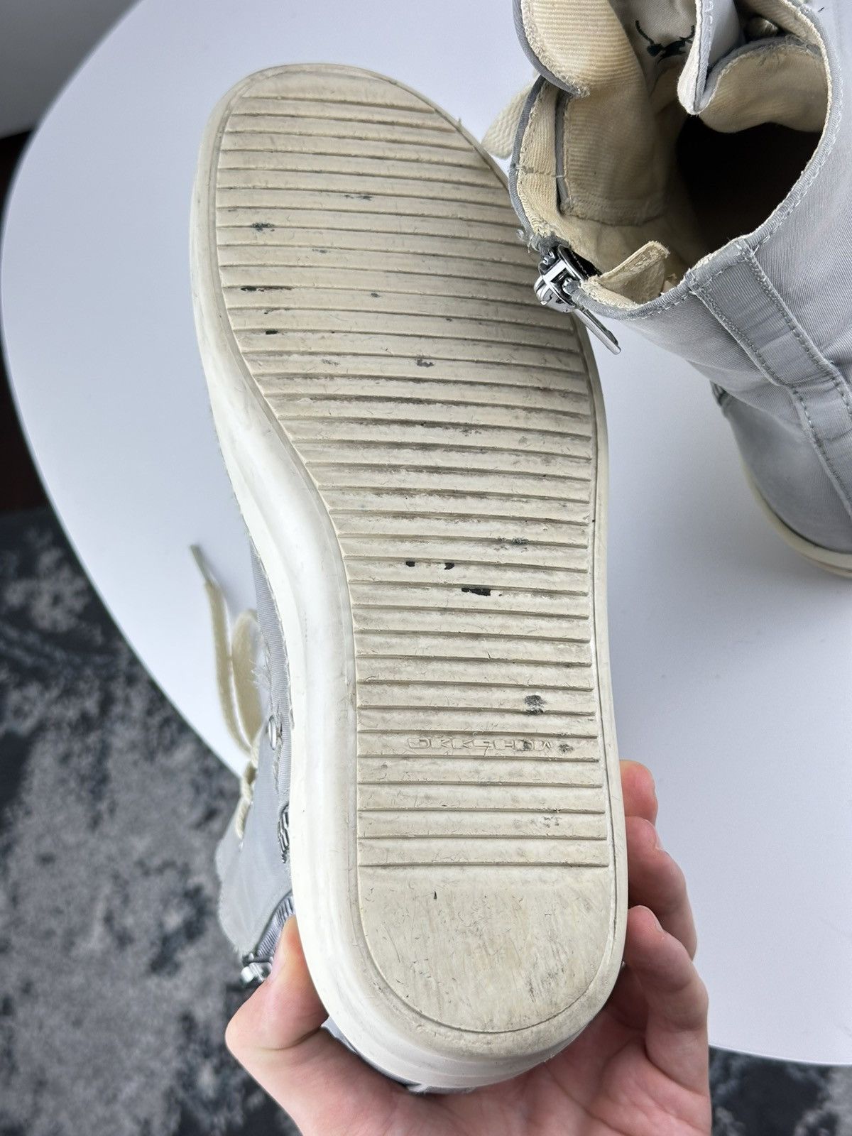 Rick Owens Rick Owens Vegan Sneaks 40 Menswear Avantgarde Designer Size US 8 / EU 41 - 6 Thumbnail