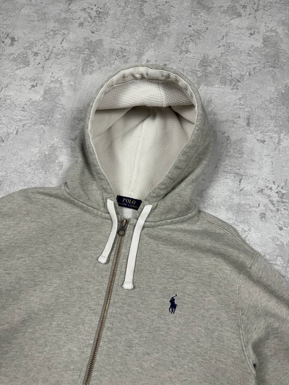 Polo Ralph Lauren Polo Ralph Lauren Y2K Gray Zip Hoodie Size L Size US L / EU 52-54 / 3 - 4 Thumbnail