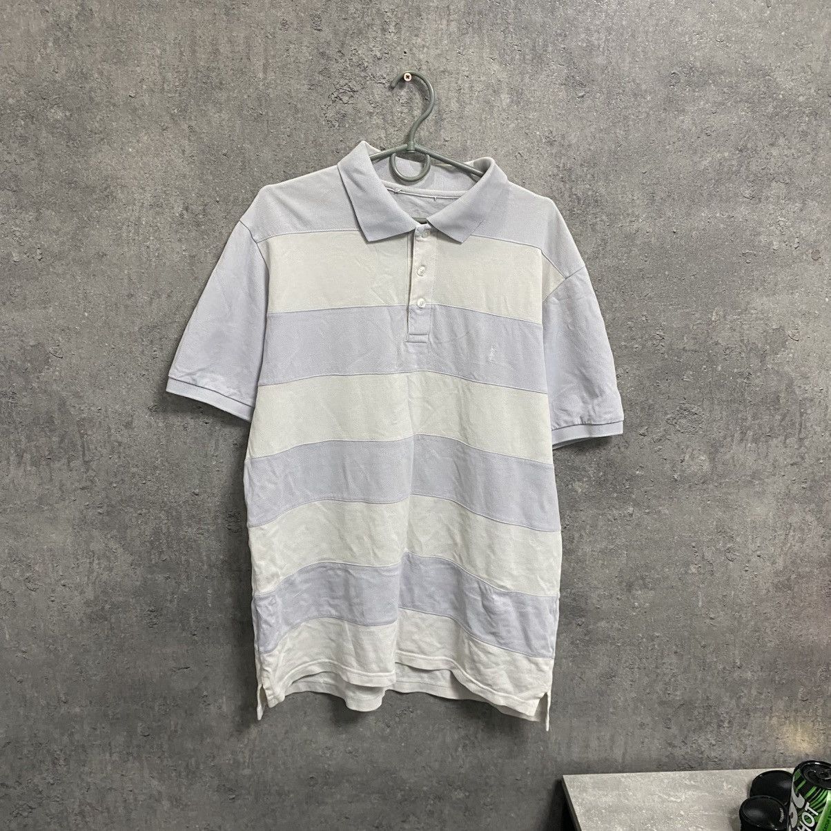 Yves Saint Laurent Vintage Yves Saint Laurent YSL Polo T-Shirt Striped Rugby Size US XL / EU 56 / 4 - 1 Thumbnail