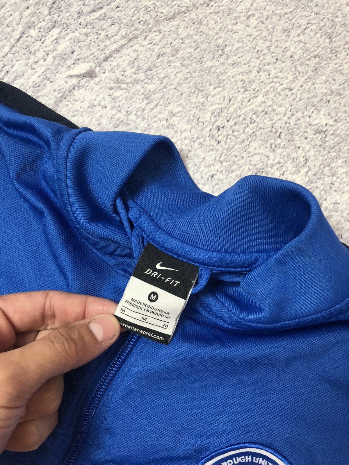 Nike × Vintage Men’s soccer zip 1/4 Nike Fri-fit size M Size US M / EU 48-50 / 2 - 4 Thumbnail