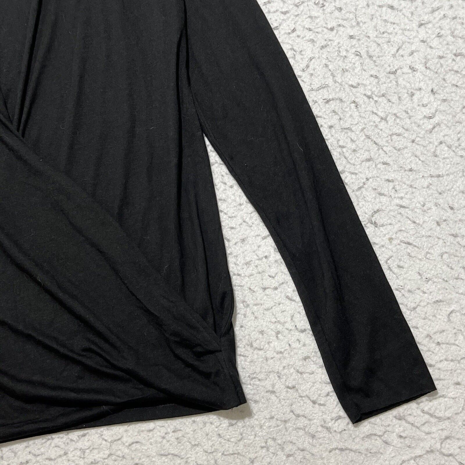 Other Bobi Los Angeles Faux Wrap Long Sleeve Lightweight Blouse Size XS / US 0-2 / IT 36-38 - 7 Thumbnail