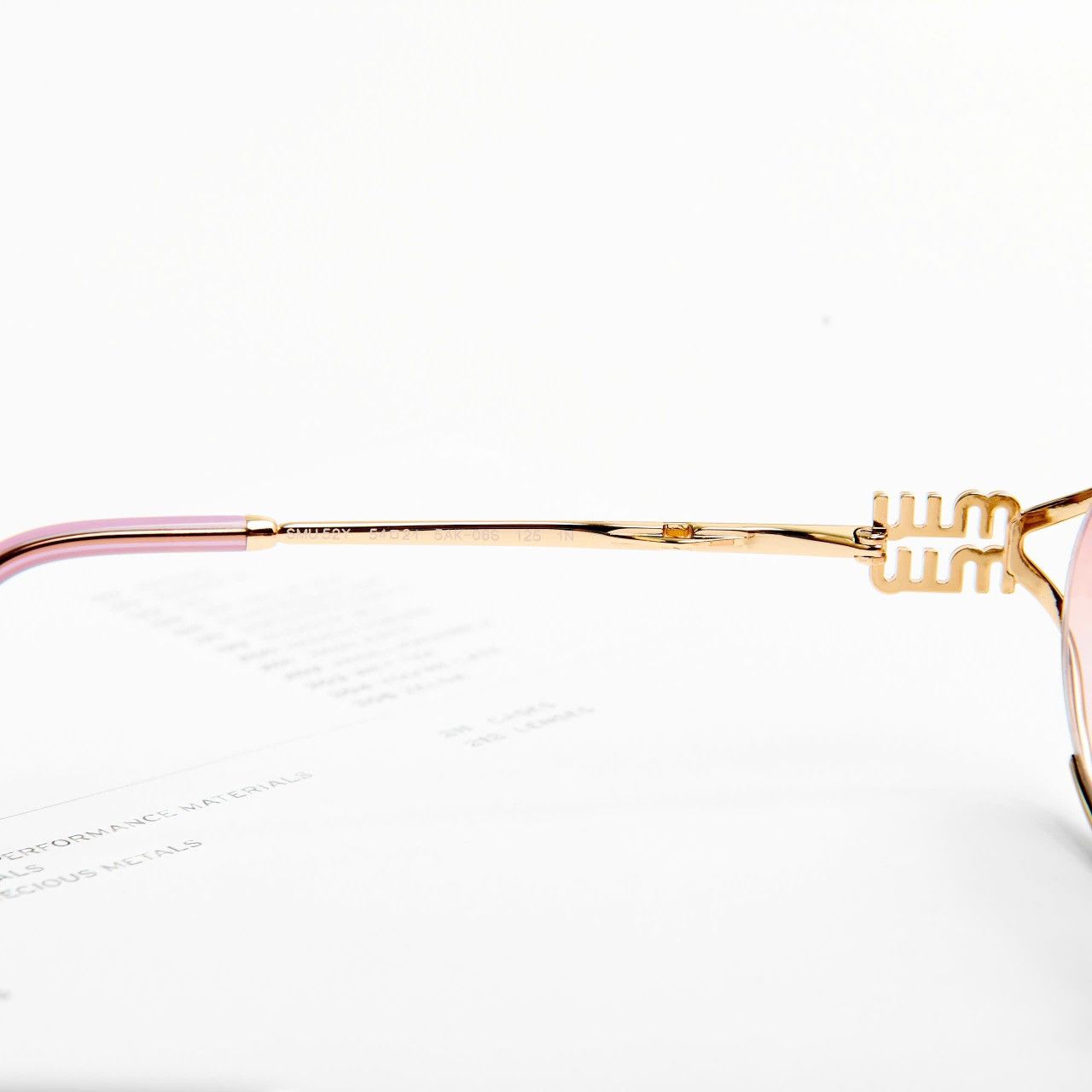 Miu Miu MIU MIU 0MU 52YS 5AK06S SUNGLASSES Size ONE SIZE - 5 Thumbnail