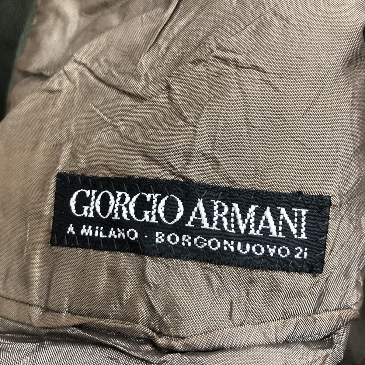 Giorgio Armani Vintage GIORGIO ARMANI Blazer Jacket Made In Italy Size 44R - 5 Thumbnail