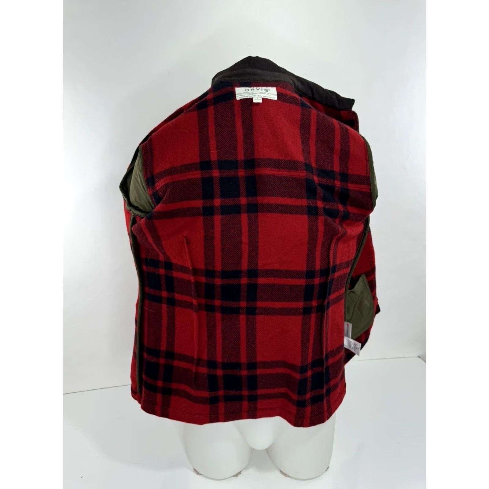Orvis Orvis Wool / Quilted Womens M Plaid Ranch Field Jacket Shirt Womens M Multicolor Plaid Western Ranch Quilted Jacket Size M / US 6-8 / IT 42-44 - 5 Thumbnail