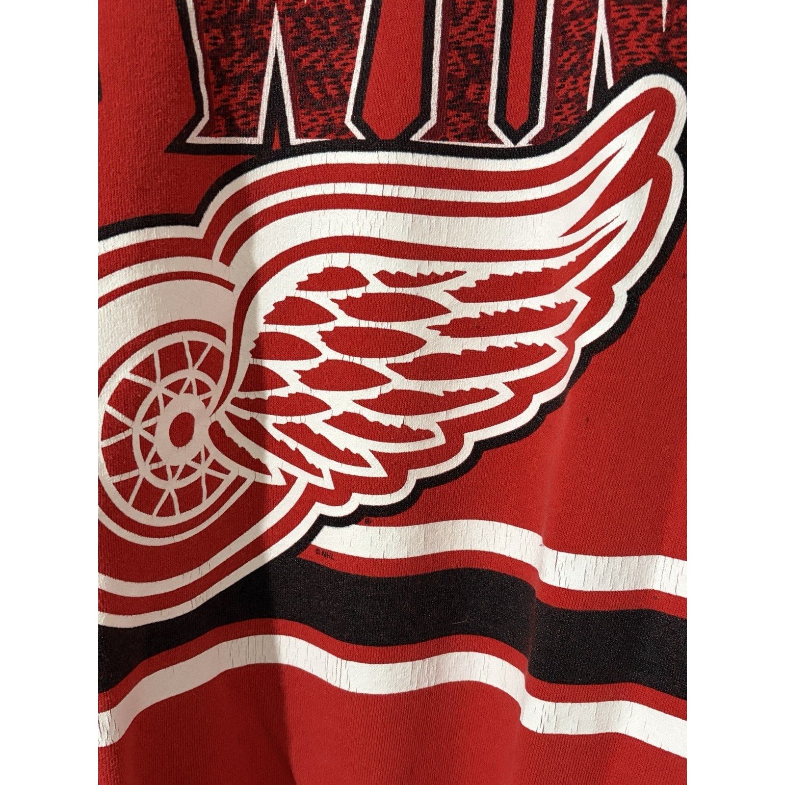 Delta Vintage Detroit Red Wings Sweatshirt Sz XL 90s Hockey NHL Size US XL / EU 56 / 4 - 4 Thumbnail